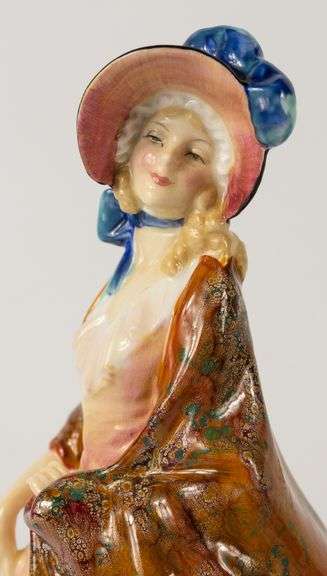 ROYAL DOULTON "PAISLEY SHAWL" FIGURINE