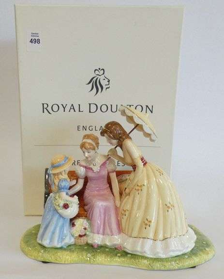 LIMITED EDITION "SUNDAY AT THE PARK" ROYAL DOULTON FIGURINE