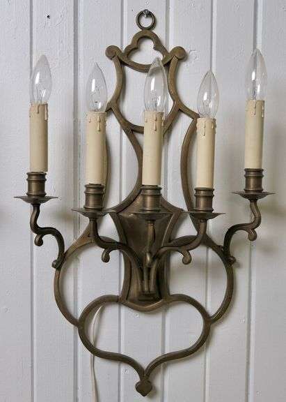 BRONZE WALL SCONCES