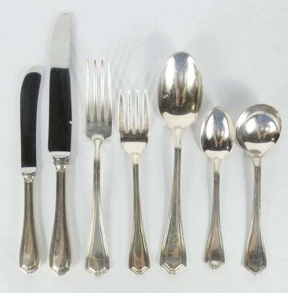BIRKS STERLING FLATWARE SERVICE