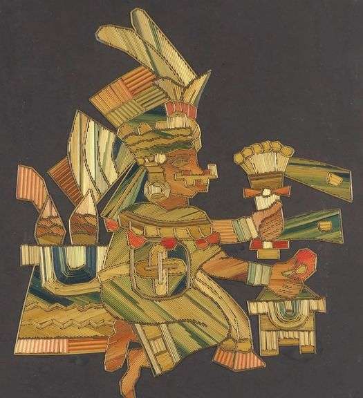 MEXICAN POPOTILLO STRAW ART