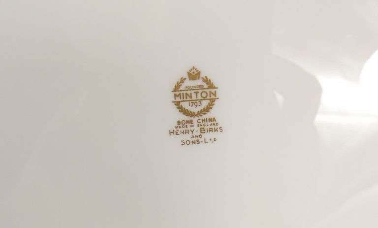 SET MINTON SERVICE PLATES