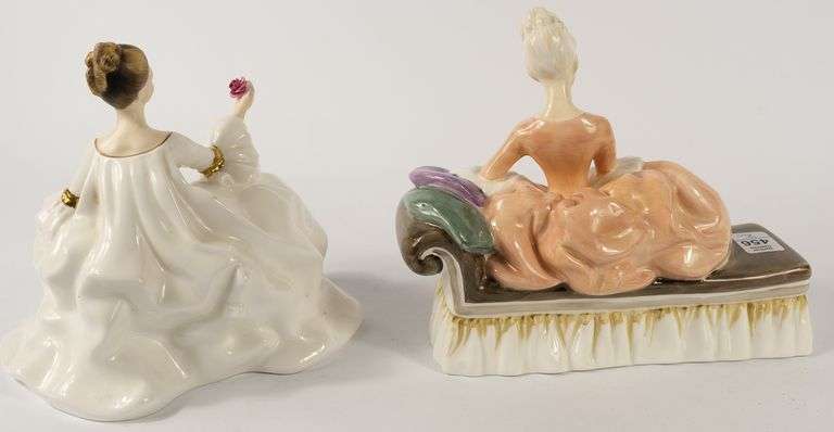 TWO ROYAL DOULTON FIGURINES