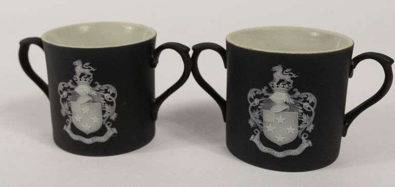 SEVEN PIECES OF WEDGWOOD JASPERWARE