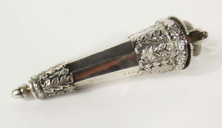ANTIQUE STERLING SILVER WHISTLE
