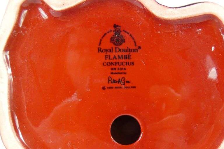 ROYAL DOULTON FLAMBE FIGURINE