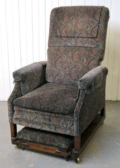EDWARDIAN RECLINING CHAIR