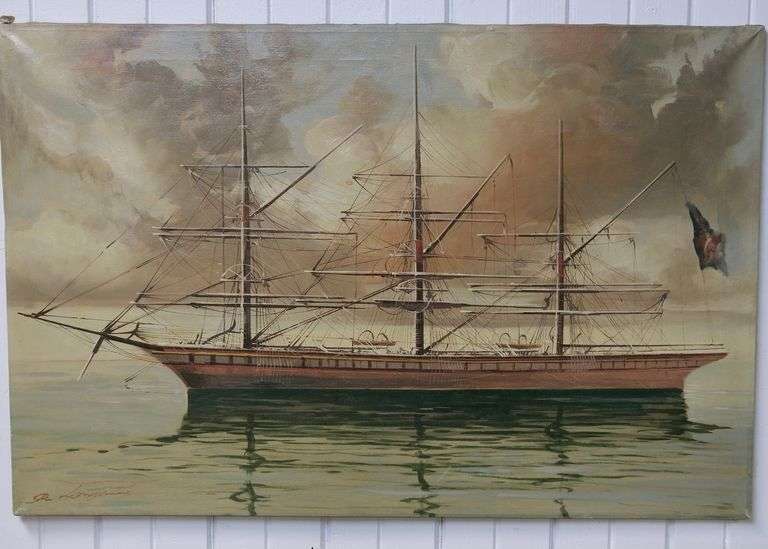 OIL ON CANVAS
