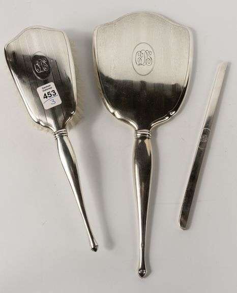 BIRKS STERLING TOILETTE SET