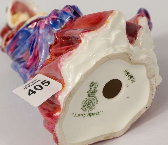 ROYAL DOULTON "LADY APRIL" FIGURINE