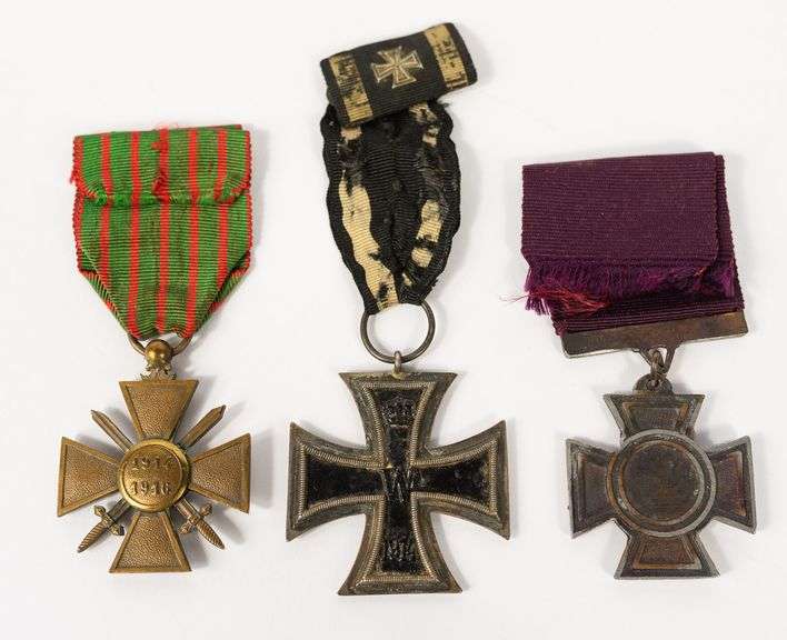 THREE WWI MEDALS