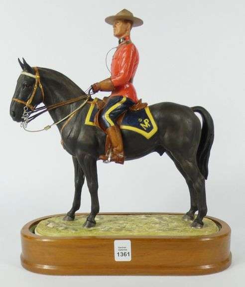 ROYAL WORCESTER RCMP FIGURINE