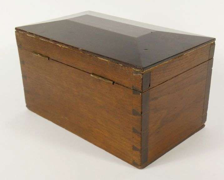 ANTIQUE TEA CADDY