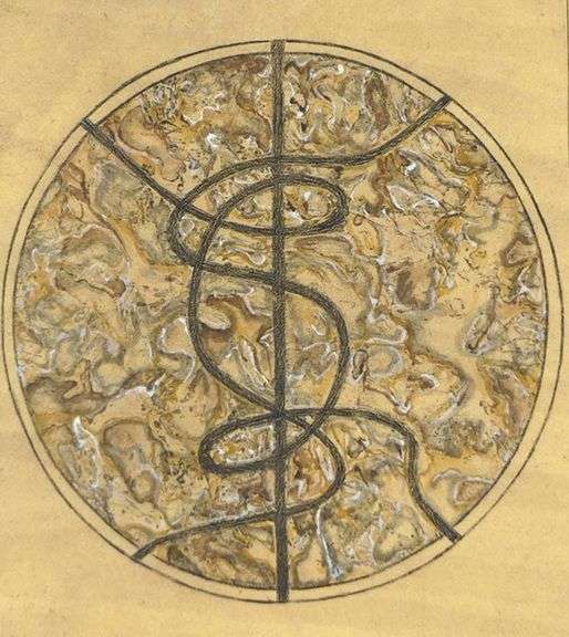 INTAGLIO ABSTRACT PRINT