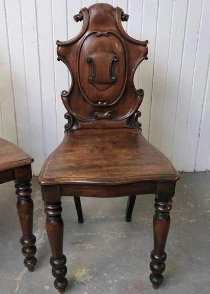 VICTORIAN HALL CHAIRS