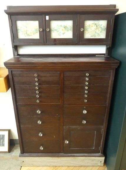 ANTIQUE DENTAL CABINET