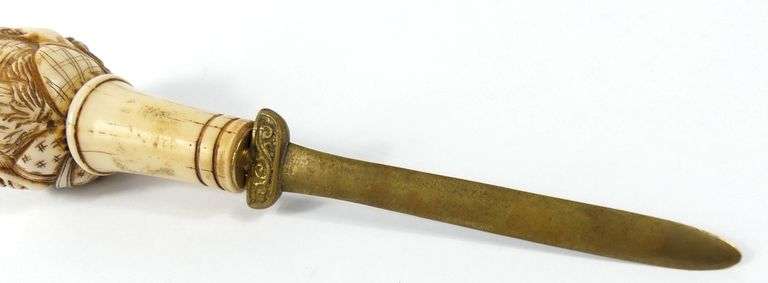 IVORY HANDLED LETTER OPENER