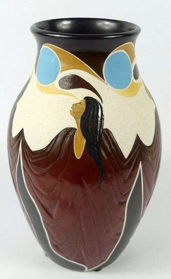 SANTEE SMITH TALKING EARTH POTTERY VASE