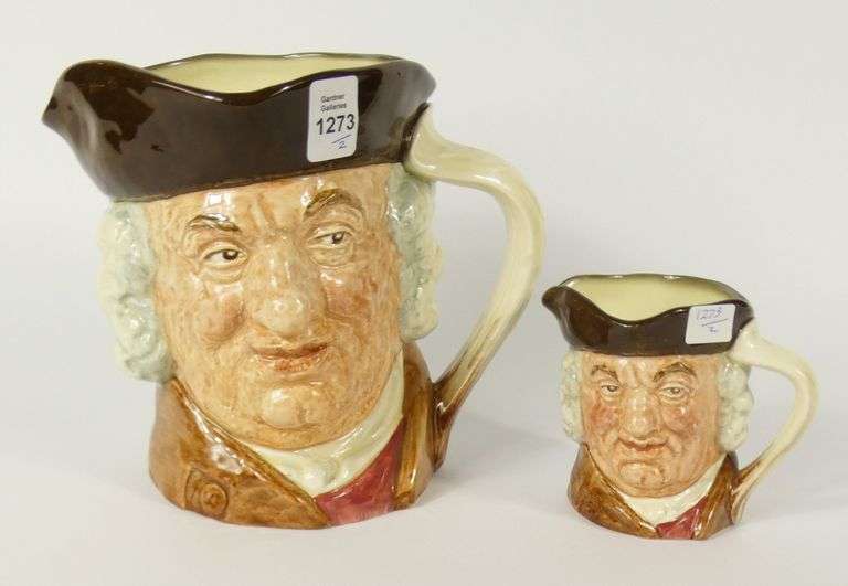 2 DOULTON CHARACTER JUGS