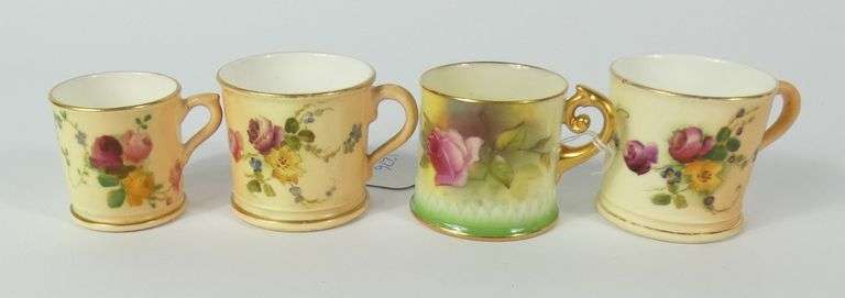 4 ROYAL WORCESTER MINIATURES
