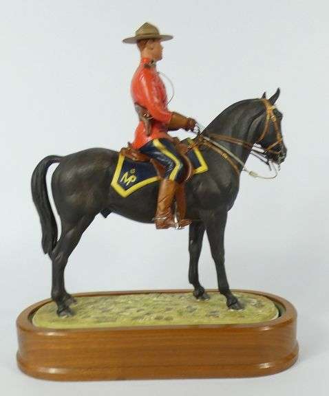ROYAL WORCESTER RCMP FIGURINE