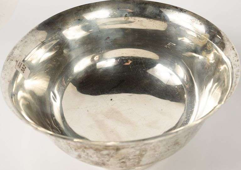 STERLING SILVER PUNCH BOWL