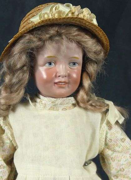 EXTREMELY RARE SIMON & HALBIG DOLL, CIRCA 1910