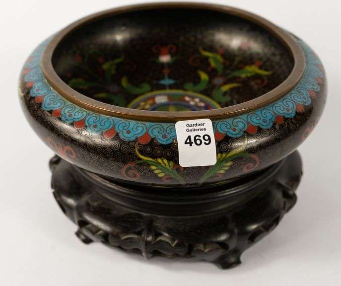 CHINESE CLOISONNE BOWL