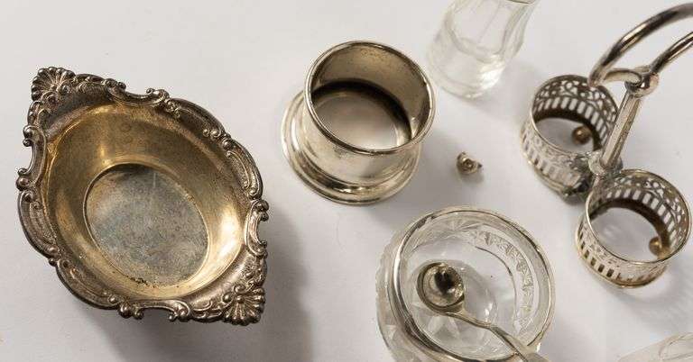 STERLING SILVER CONDIMENTS