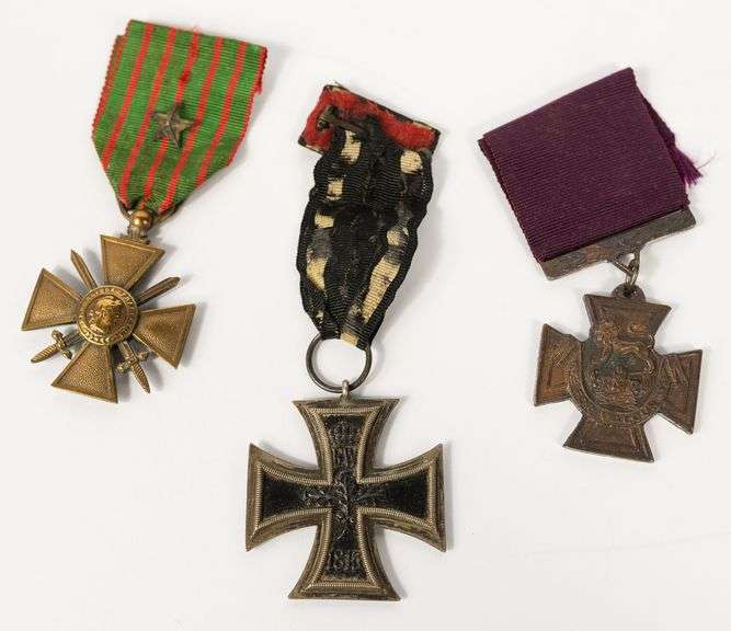 THREE WWI MEDALS