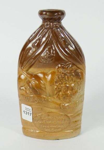 EARLY DOULTON WHISKEY FLASK