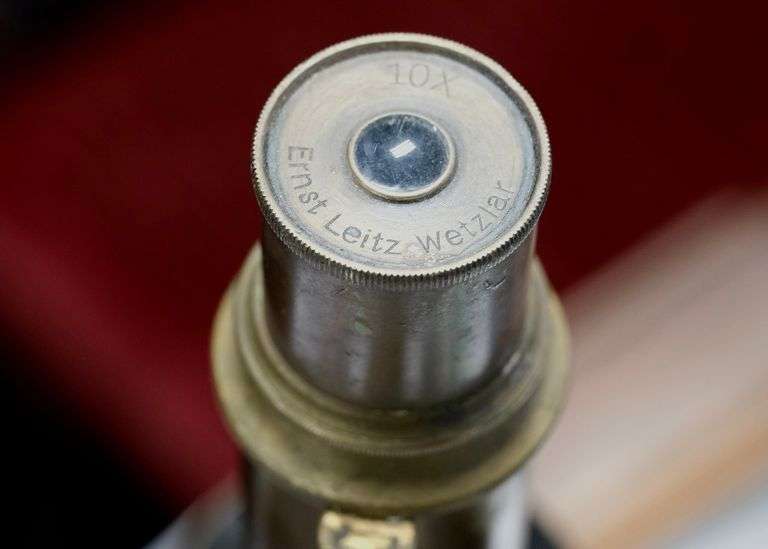 ANTIQUE MICROSCOPE