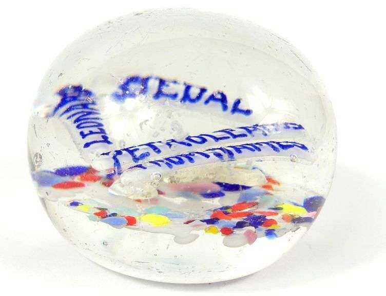 RARE ANTIQUE PAPERWEIGHT