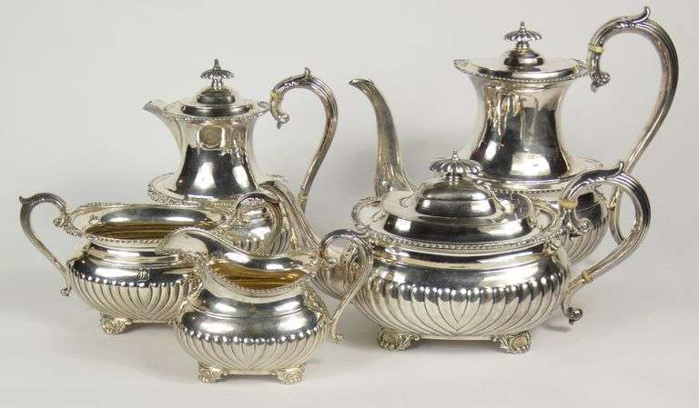 BIRKS STERLING TEA & COFFEE SERVICE