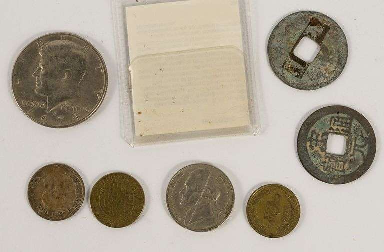 14 CANADIAN SILVER QUARTERS, ETC.