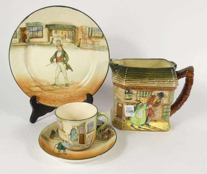 3 PIECES DOULTON DICKENS COLLECTION