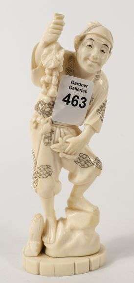 JAPANESE IVORY CARVING