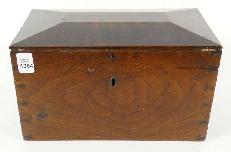 ANTIQUE TEA CADDY