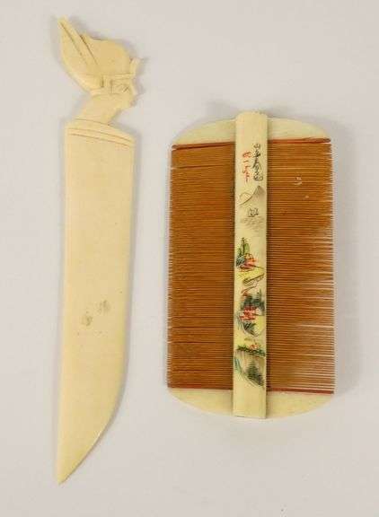 LETTER OPENER, CHINESE COMB