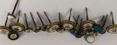 ANTIQUE SULFIDE GLASS HANGING NAILS