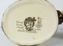2 ROYAL DOULTON DICKENS EMBOSSED JUGS