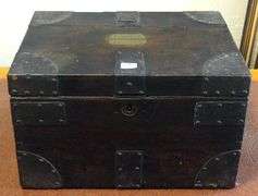 OAK CAMPAIGN BOX
