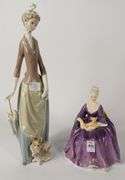 ROYAL DOULTON & LLADRO FIGURINES