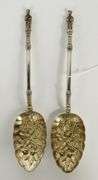 PAIR ANTIQUE SILVER SPOONS