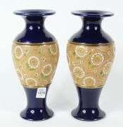PAIR ROYAL DOULTON VASES
