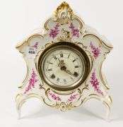 DRESDEN PORCELAIN CLOCK