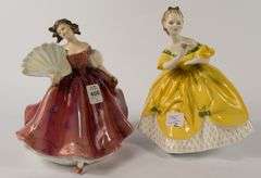 TWO ROYAL DOULTON FIGURINES
