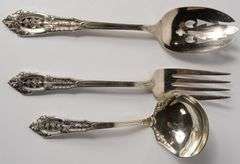 WALLACE "ROSE POINT" STERLING SERVERS