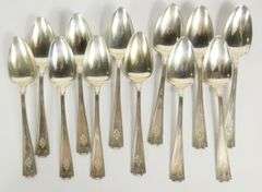 EXTENSIVE STERLING FLATWARE SERVICE