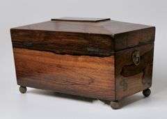 REGENCY TEA CADDY